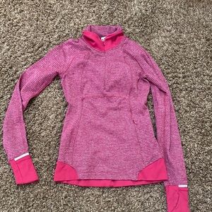 Lulu quarter zip - size 4 with “cuffins”